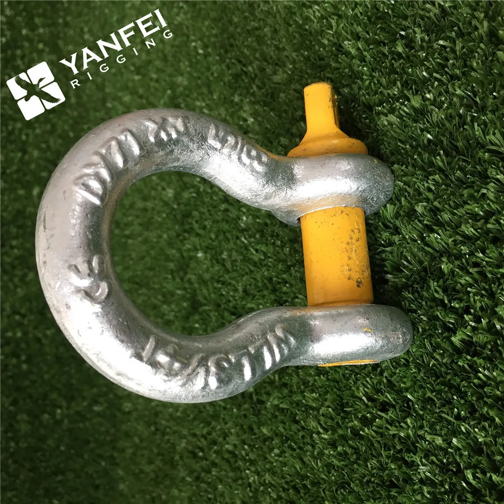 Grade S Bow Shackle With Safety Pin  - Qingdao Yanfei Rigging Supplier05.jpg