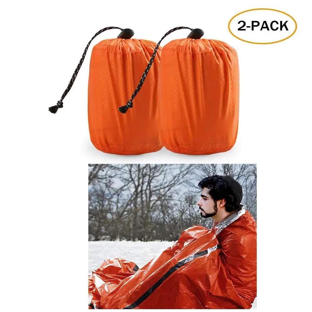 Emergency Blanket Sleeping Bag Find Get Quotations Twfric Emergency Sleeping Bag Waterproof Lightweight Thermal Bivy Sack Survival Blanket Bags Portable Nylon