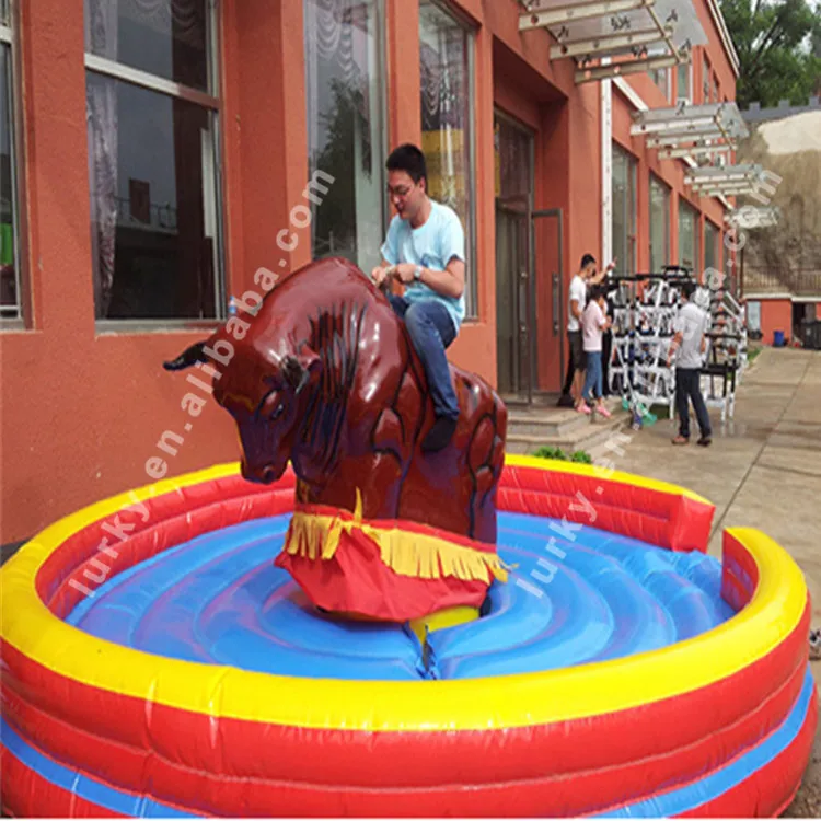 inflatable rodeo bull