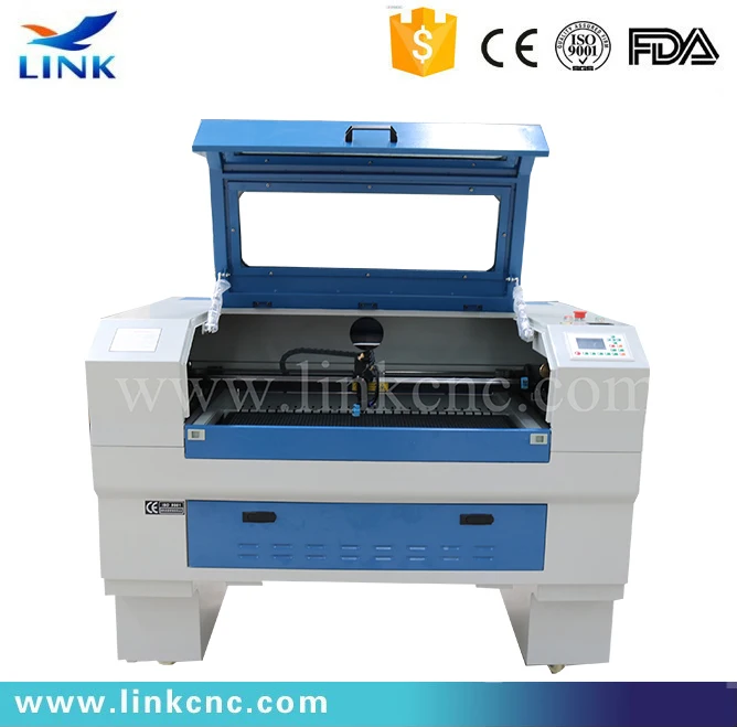 Laser machine for Textile Fabrics Hollowing&Cutting in LINK-9060-co2-60w