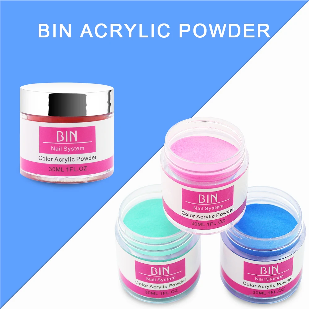 Bin 2021 New Fall Colors Acrylic Powder Cover Acrylic Powder Nude
