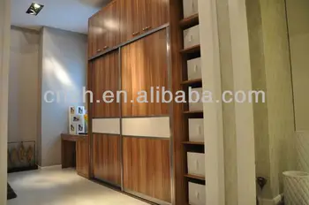 High Gloss Featured Acrylic Sliding Door For Kitchen Cabinet