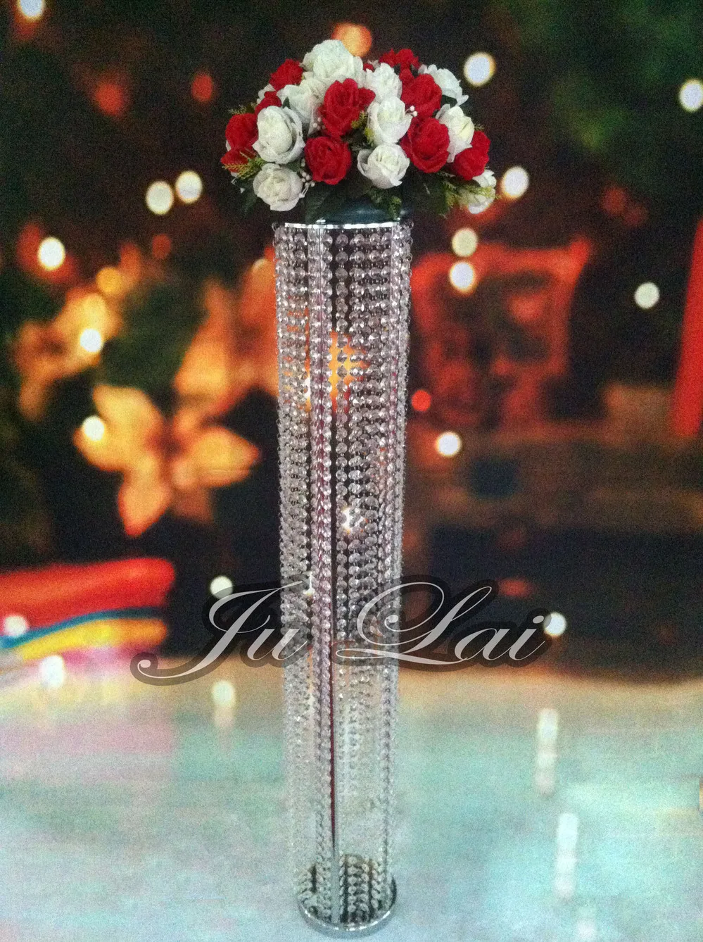 Lq1031 High Quality Hot Sale Elegant Wedding Stage Aisle Crystal