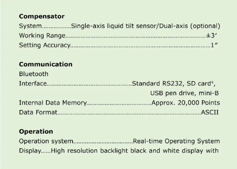 HTS-220/R Quick Surveying Portable High Precision Total Station Real-time Total Station Price
