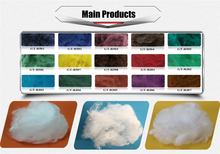 0.9d*32mm Microfiber Recycled Polyester Fiber For Filling Buy