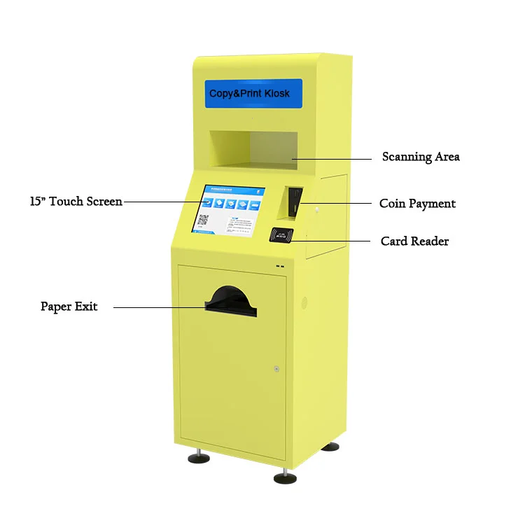 Coin Operated Printer Scanner Copier Kiosk Buy Coin Operated Printer