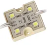 4 Chips plastic cover waterproof 5050 SMD Square LED Modules red / yellow / blue / green / white color china