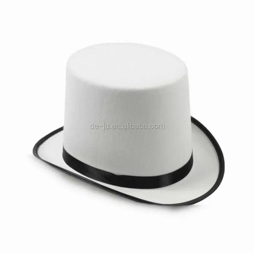 cheap white top hats