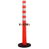 Round Base Flexible Polypropylene SpringBack Delineator Post Traffic Control Equipment