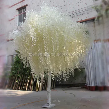 ファブリックsjzzyしだれ柳の葉の人工的な装飾的な結婚式のための木 Buy 人工しだれ柳の木 人工柳の木 3m柳の木 Product On Alibaba Com
