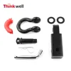 4X4 off Road 5 Ton Recovery Tow Bar Hitch Receiver Kit Bow Shackle