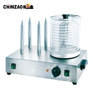 Commercial Electric Hot Dog And Bun Warmer With 4 Spikes Commercial Electric Hot Dog And Bun Warmer With 4 Spikes