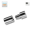 injection molding parts Injection Mould And Molding slide interlock Black & Gold Side & Top Interlocks