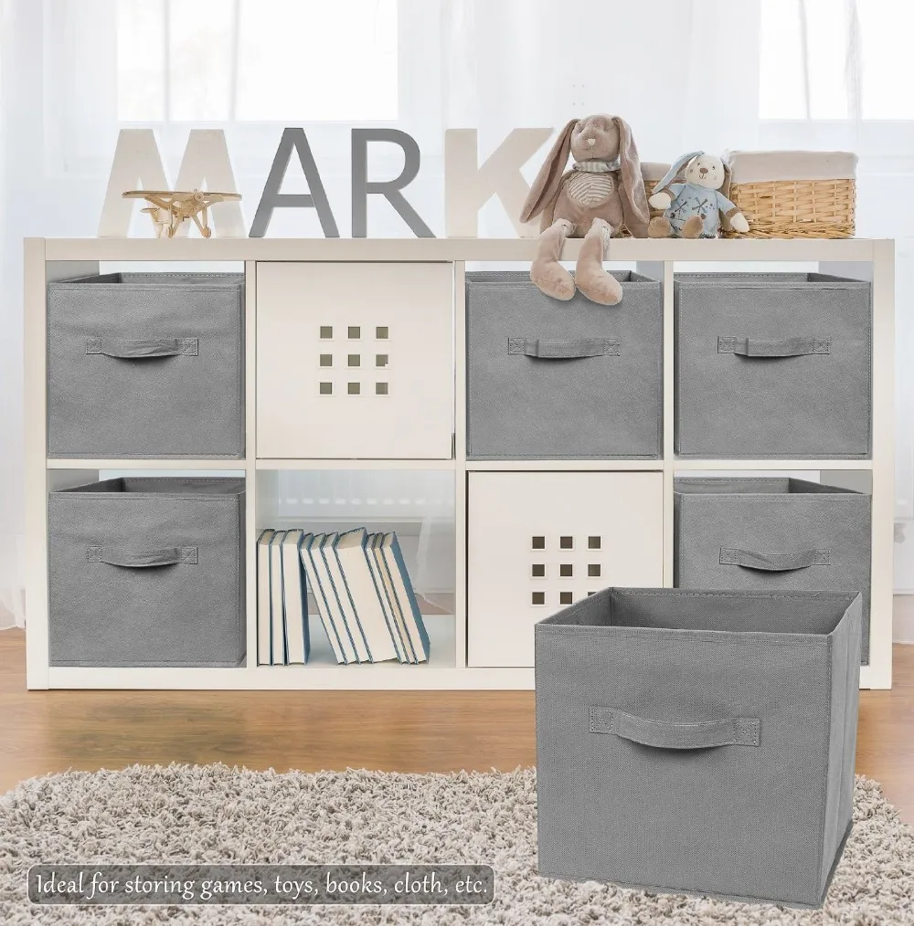 Embalaje De Tela No Tejida Caja De Almacenamiento Plegable - Buy Cubos
