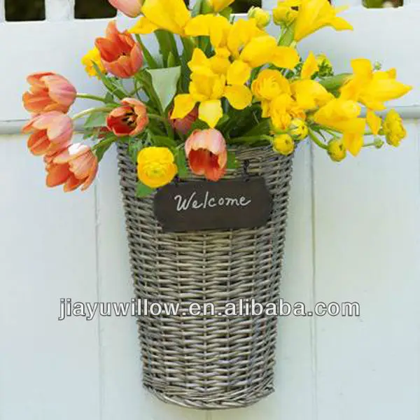 Macetas Decorativo Grande Cestas De Mimbre Para Las Plantas De Interior