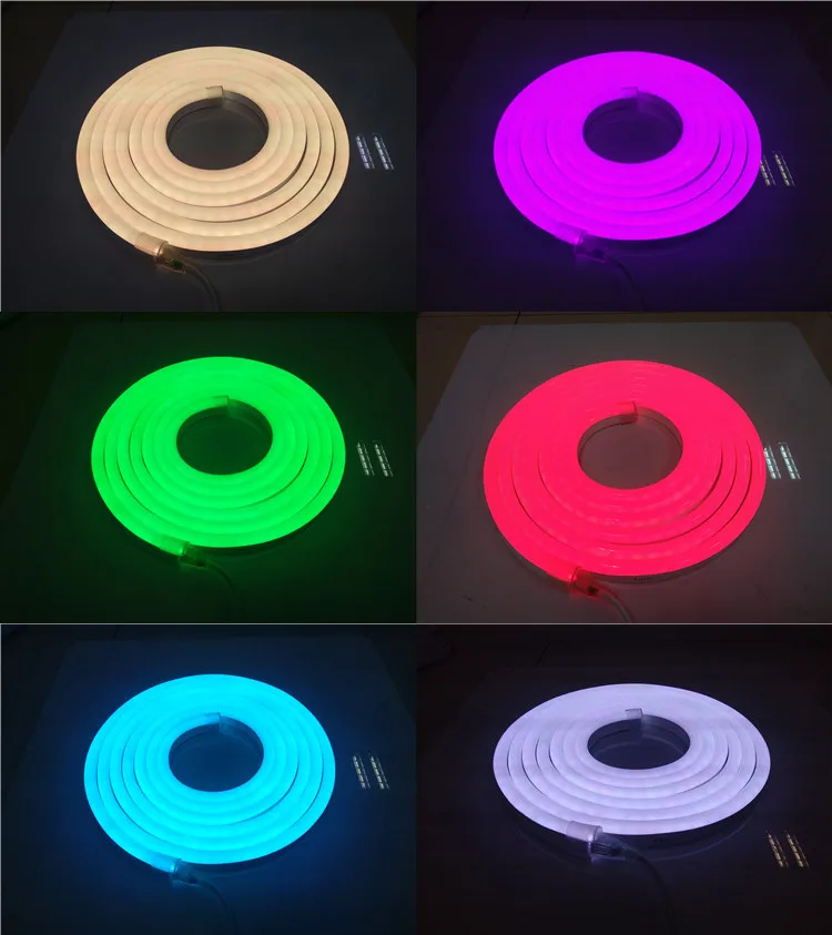 12V 24V IP67 Waterproof Silicone led neon replacement PVC led neon rope light