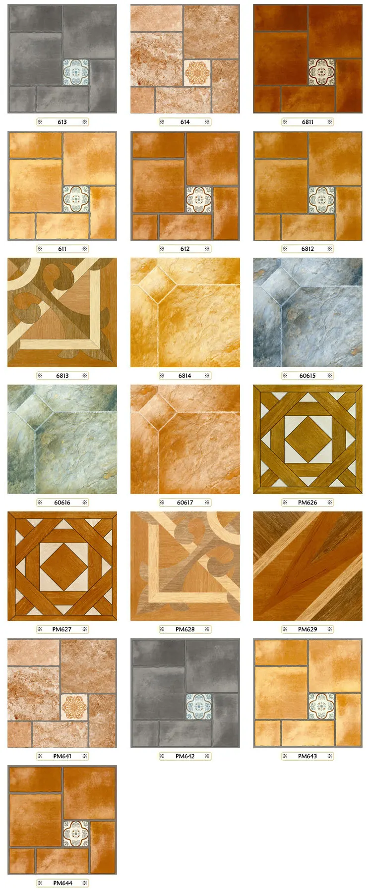 3dインクホール床タイルパターン 寄木細工のセラミック素朴な床タイル600x600 800 X800 Buy 素朴な床タイル 600 600 800 X800 Product On Alibaba Com