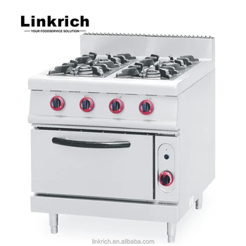 Wholesale Commercial Stainless Steel Lpg Gas Stove Gas Range With