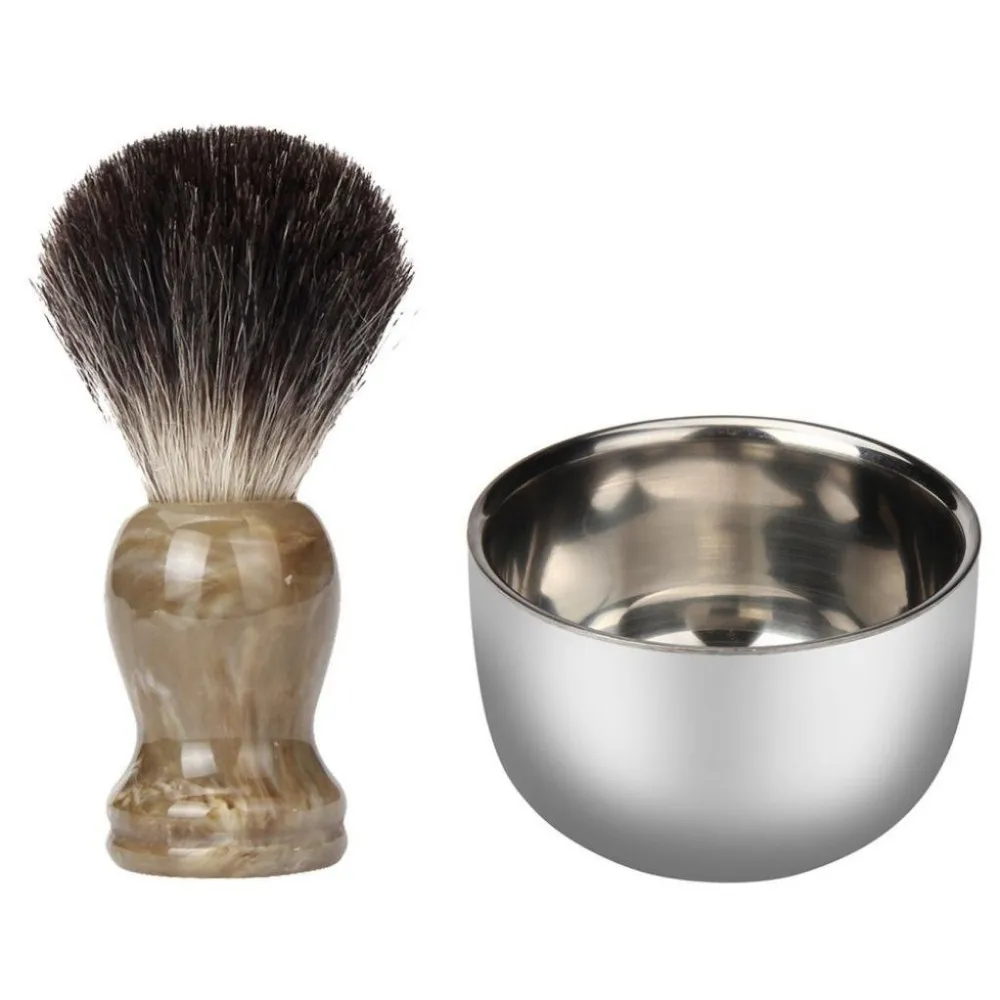 Hot Sale Stainless Steel Metal Men's Shaving Mug Bowl For Shave Brush ...