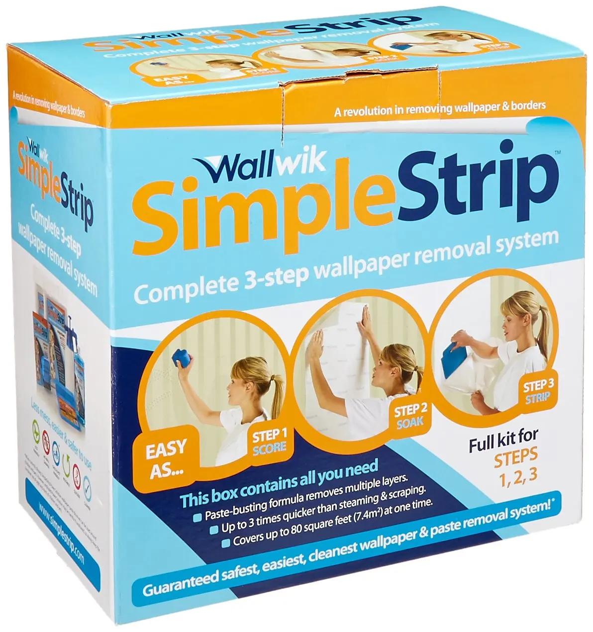 Simple Strip Complete Wallpaper Removal Kit