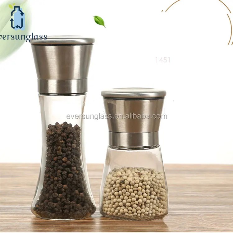 Hot Selling Stainless Steel Black Pepper/salt Grinder Mill With Ceramic