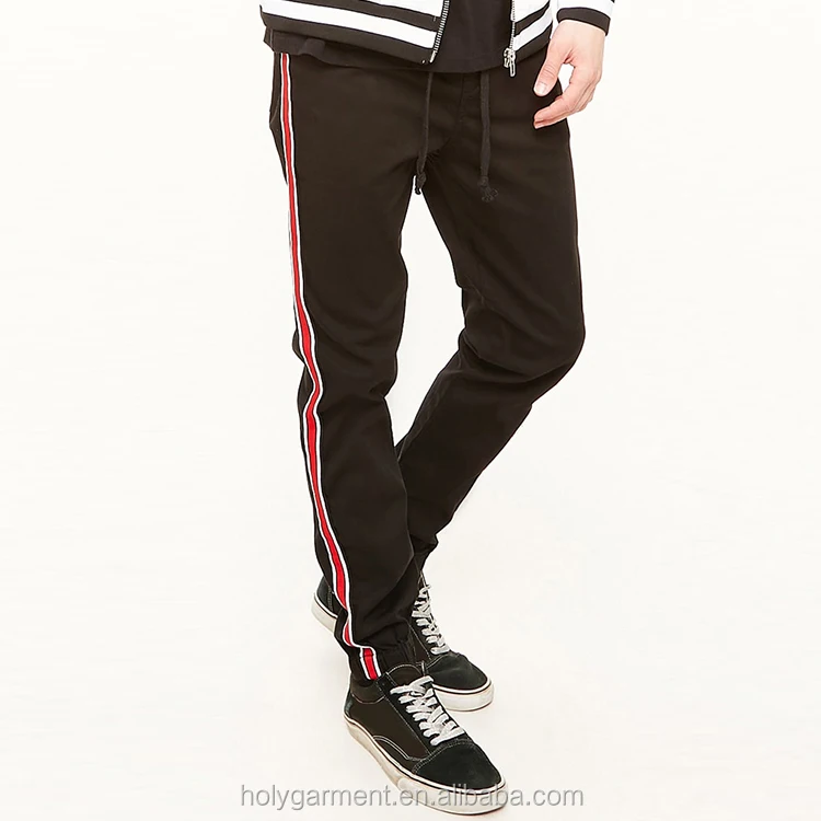 mens colorblock joggers