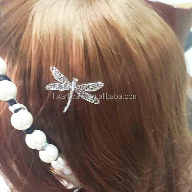 New body art women metallic hair tattoo sticker free samples