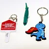 Boce promotion plastic item cheap keychain keyring