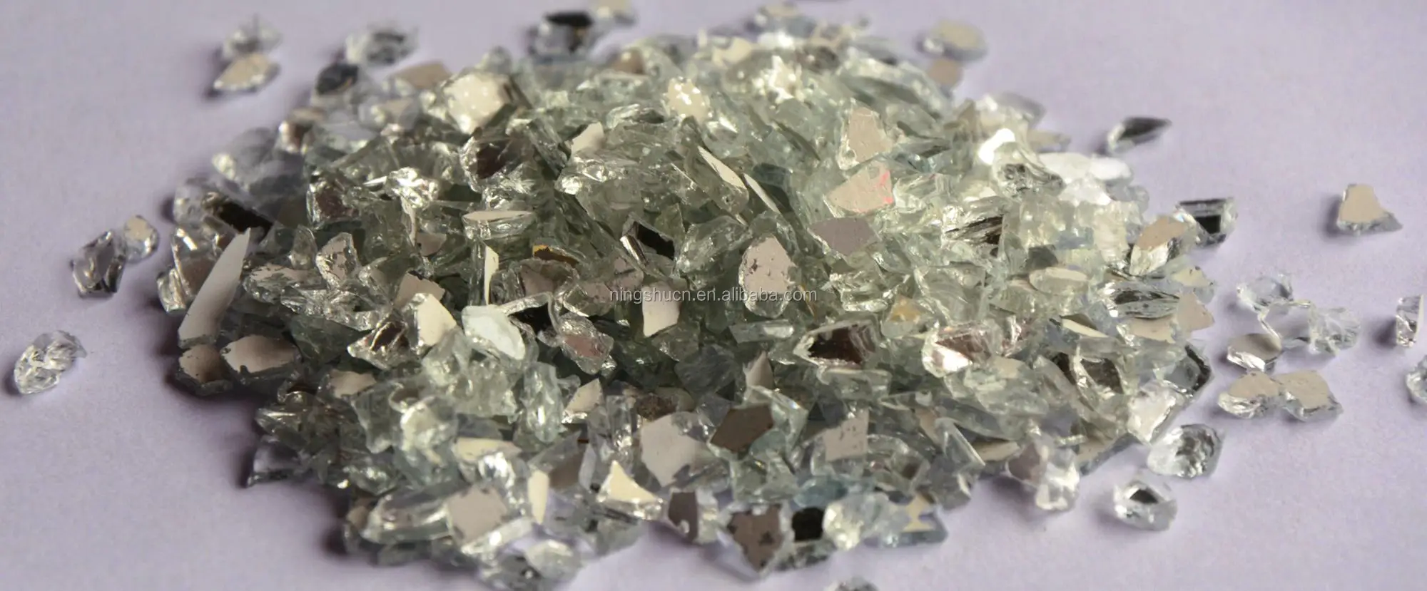 decorative glass chippings