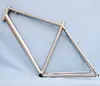 Titanium frame with vbrake eyelets for fenders