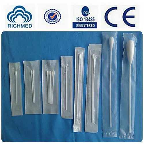 Aplicadores Con Punta Hisopos De Algodón Algodón( Woodend Stick O