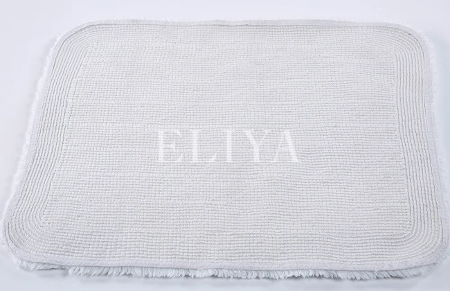 ELIYA Manufacturer Wholesale Custom Size 100% Cotton Comfortable Loop Bath Mat