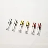 0.8ml 1.2ml empty black top plastic lip gloss clear container test round liquid lipstick tube casing for sample
