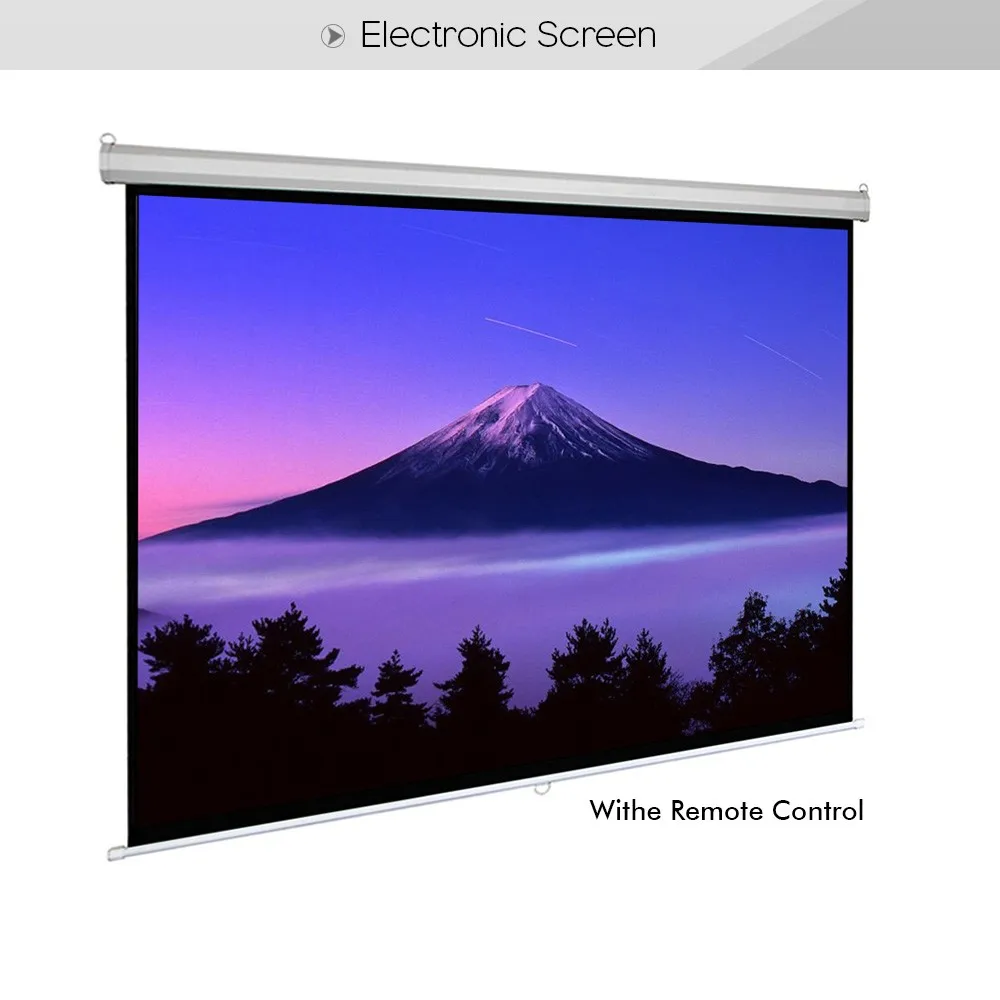 Electric Projector Screen Home Theatre 300 Inch Projector Screen Buy