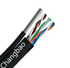cat5 aerial cable with messenger