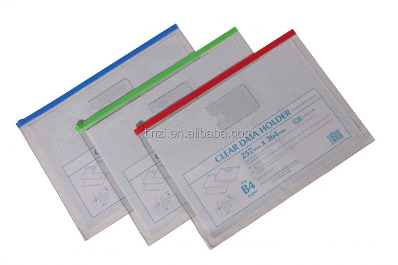 Zip Lock Bags With Slider,Zip Lock Document Paper Bag,Pvc Waterproof