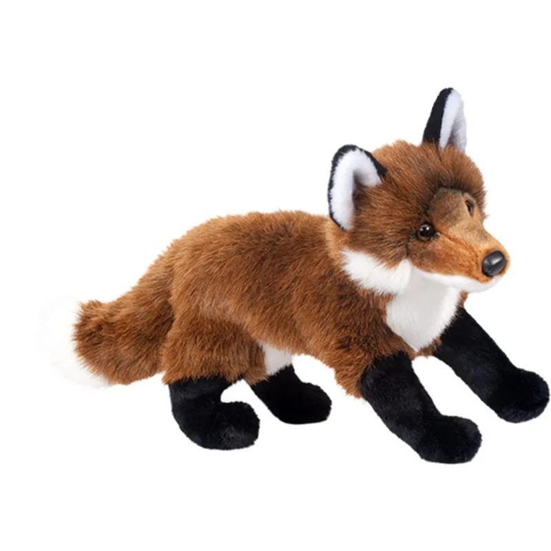 realistic stuffed fox