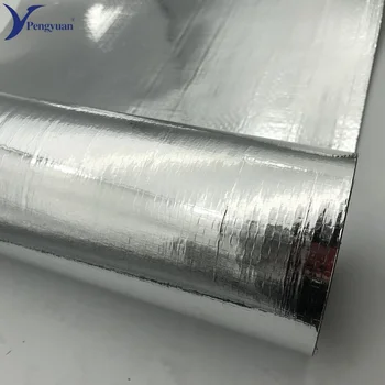 Double Sided Aluminium Foil Pp Woven Fabric Roll - Buy Woven Foil ...