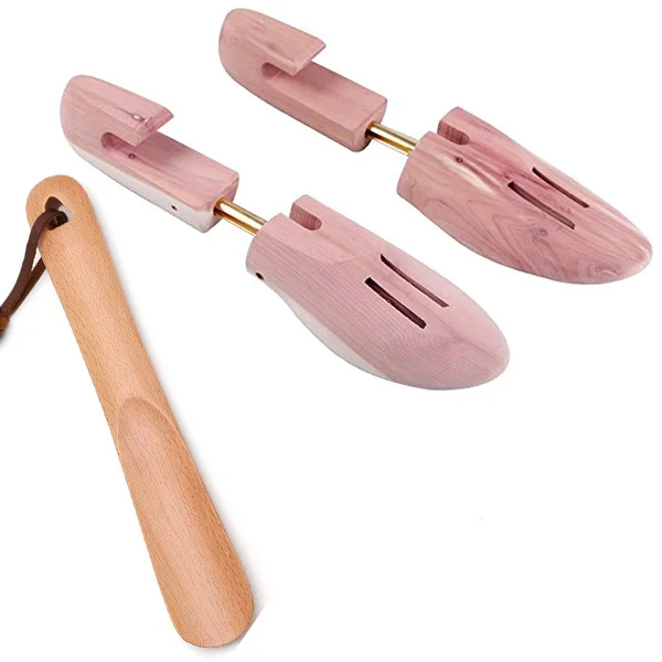 Men's Adjustable Cedar Shoe Stretcher Us Size Large,Wooden Shoe Tree