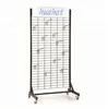free standing wire mesh display racks and stands
