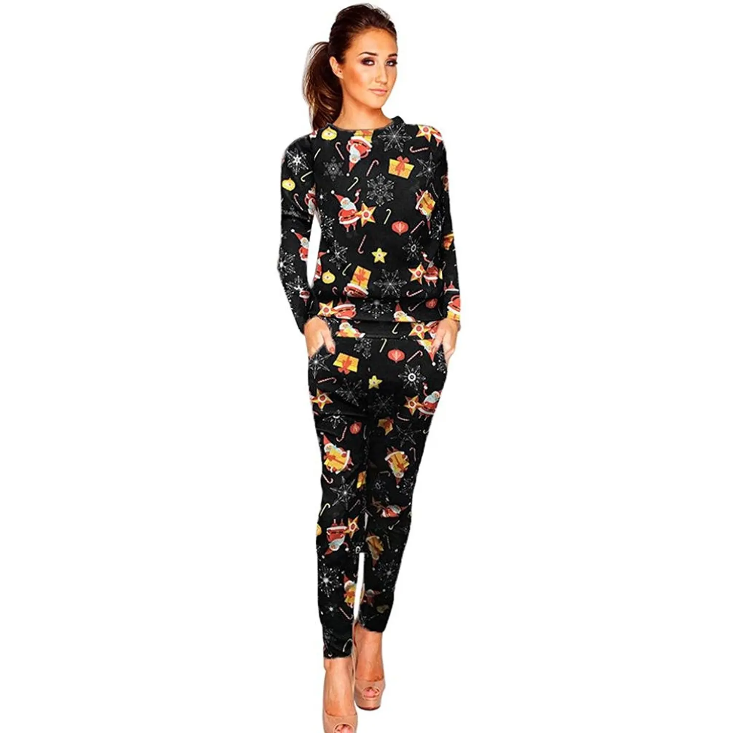 christmas tracksuit womens