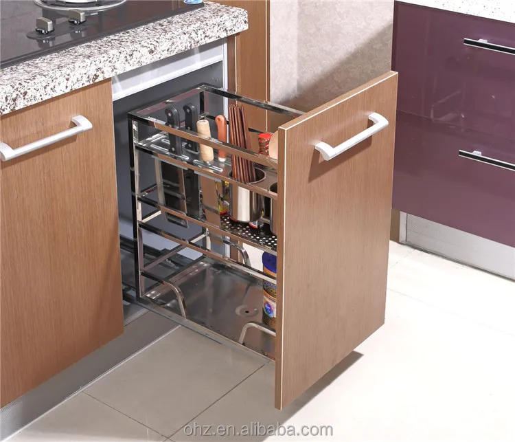 Home Choice Stainless Steel Kitchen Cabinet Pull Out Storage Basket Home Choice Stainless Steel Kitchen Cabinet Pull Out Storage Basket Organizer