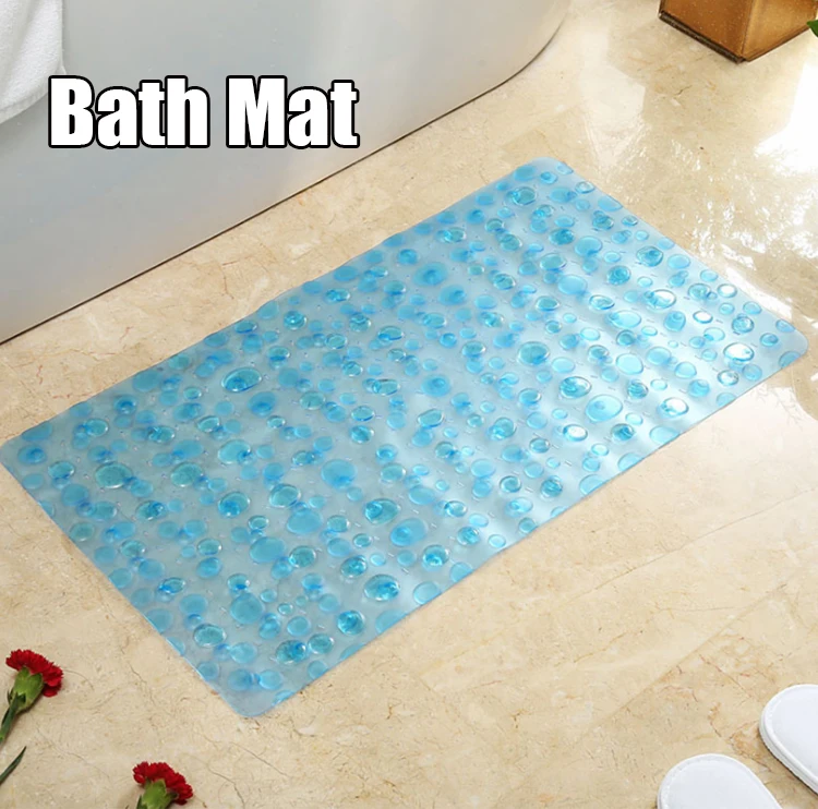 Mildew Resistant Machine Washable Bathtub Mat With Big Strong Suction
