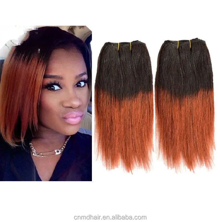Dark Auburn Ombre 1b 33 Brazilian Straight Hair Bundles 100 Human
