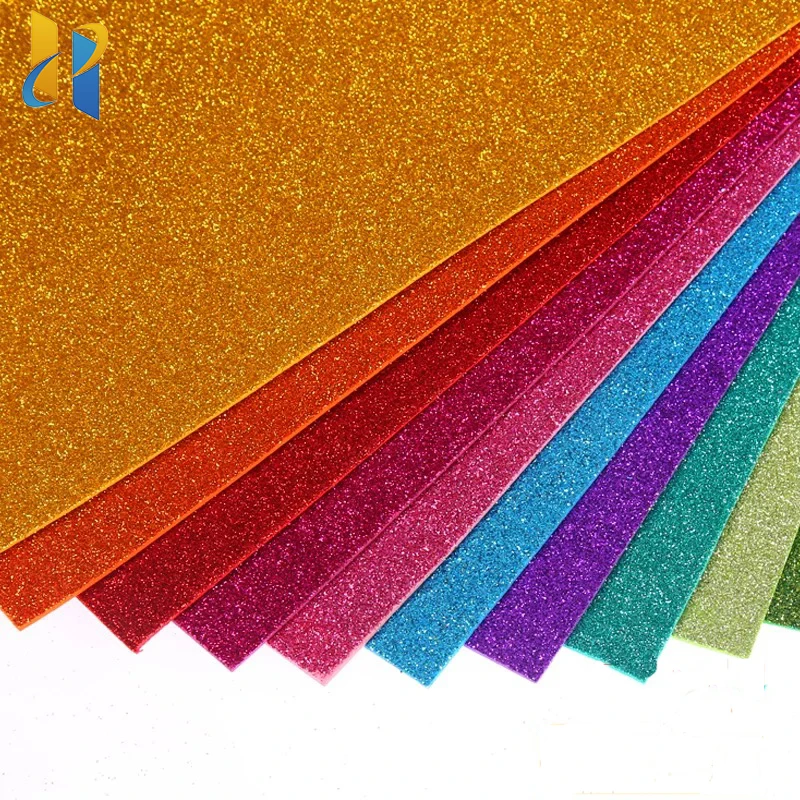 Glitter Eva Sheet Eva Flitter Foam Sheet Handmade Paper Buy Glitter