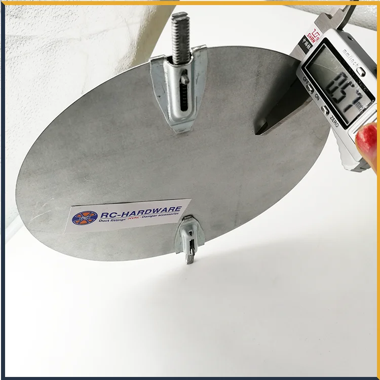 Galvanized Sheet Metal 20'' Duct Volume Damper With Hardware Buy