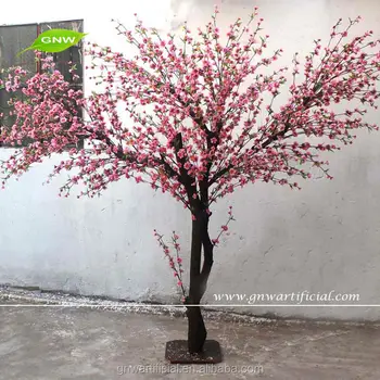 Slim Trunk Artificial Cherry Blossom Trees For Pink Color Room Decoration Slim Trunk Artificial Cherry Blossom Trees For Pink Color Room Decoration