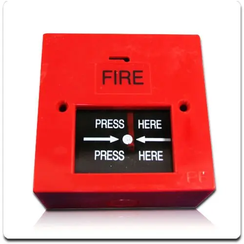 Conventional Alarm System Fire Manual Call Point Red Color