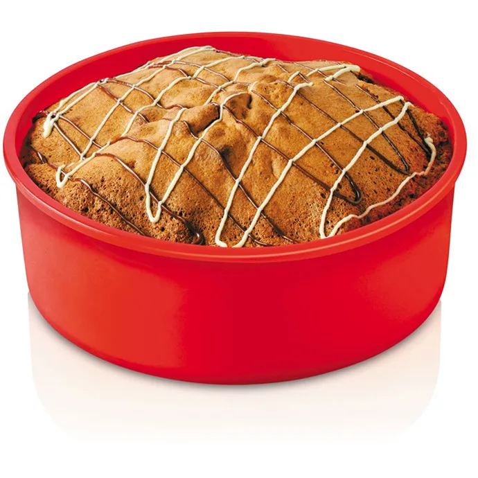 Custom Round Shaped Silicone Fruit Cake Tin Liners Buy Cake Tin