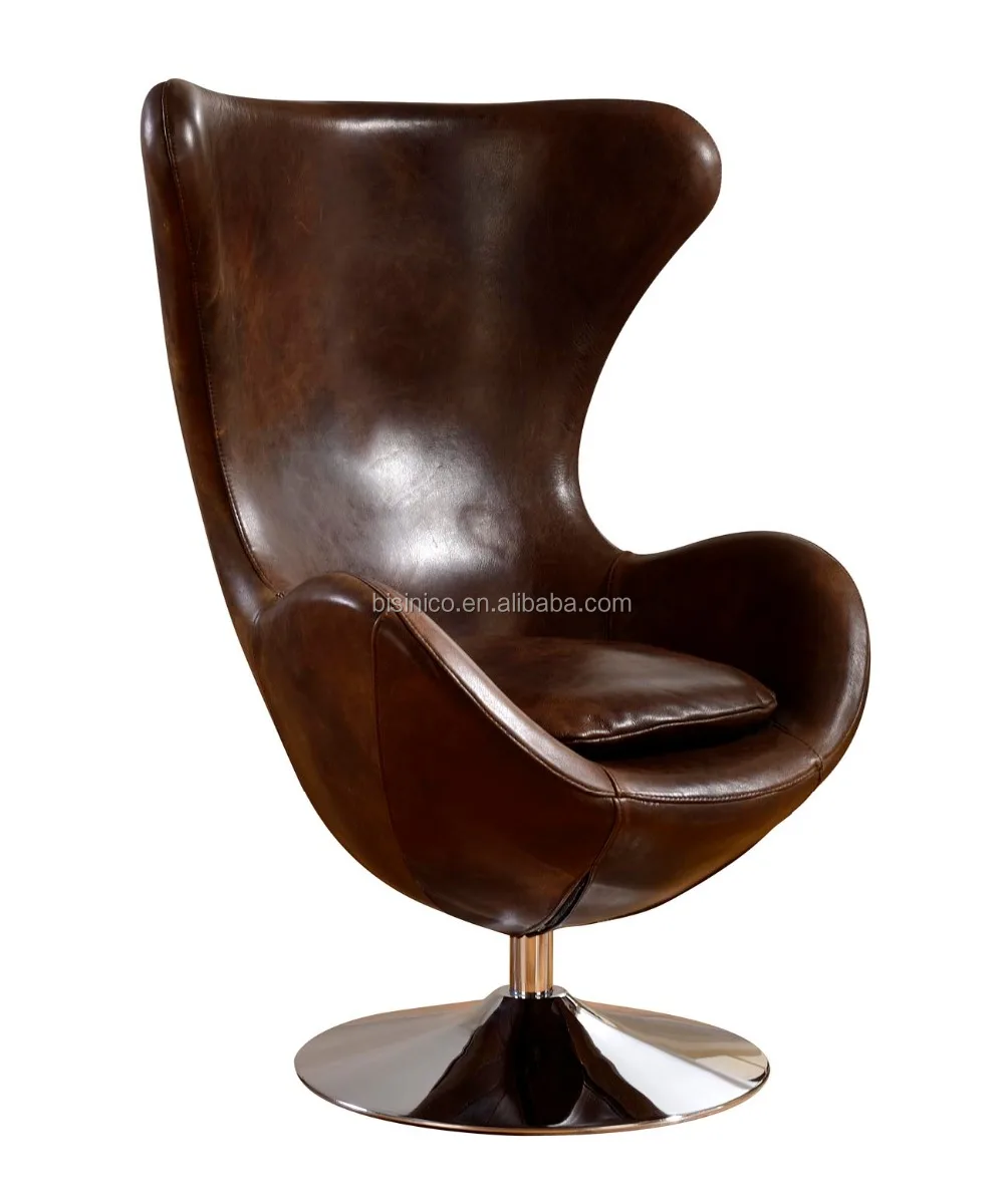 American Replica Leather Egg Chair Brown Leather Egg Shell Chair Buy Egg Shell Chair